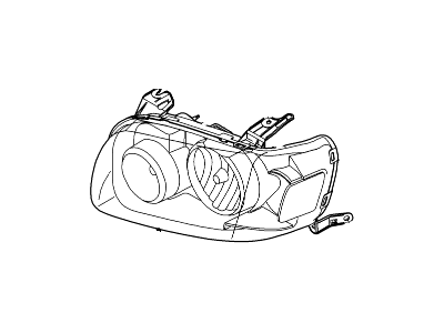 Ford 6L8Z-13008-AA Headlamp Assy