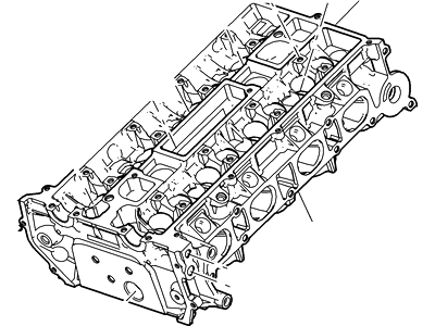 Mercury 6S4Z-6049-BA Cylinder Head