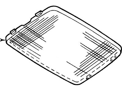 Mercury Sable Dome Light - F6DZ-13783-A