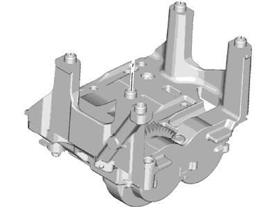 Ford BB3Z-6A311-A Housing And Balance Shaft Assembly