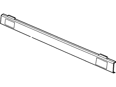 1989 Lincoln Town Car Bumper Reflector - E8VY13A566A