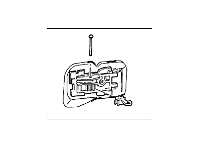 Mercury F5AZ-5421819-C Handle, Inside