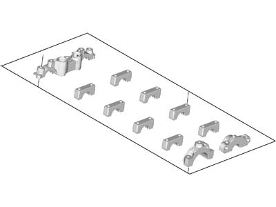Lincoln EJ7Z-6049-A Cylinder Head