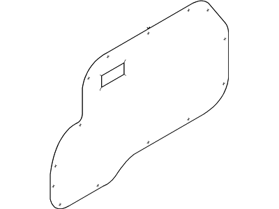 Ford 2T1Z-61237A05-A Shield - Water Splash, Driver Side