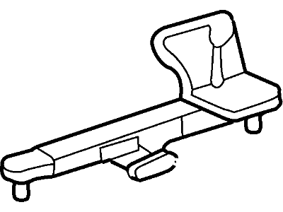 XF2Z-1661704-AA Ford Track Assembly - Seat Illustration 1 of 1