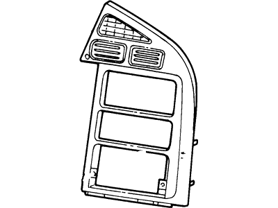 Mercury XF5Z-12047A04-AAA Bezel
