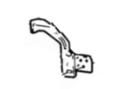 Ford F8OZ-8B455-EA Fender Brace, Outer Passenger Side