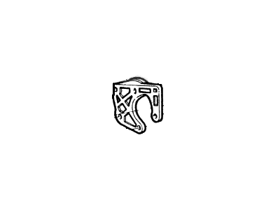 Ford D8AZ-3A732-A Power Steering Pump Adjust Bracket