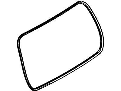 Mercury 1L2Z-7842084-AA Weatherstrip - Back Window
