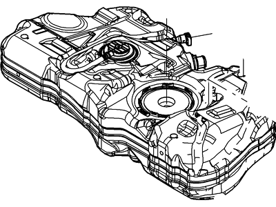Ford AE8Z-9002-C Tank Assembly - Fuel