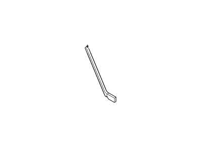 Lincoln 2L1Z-7851693-AA Moulding - Roof Drip Rail Finish