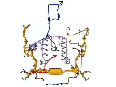Ford CL3Z-15525-ZBA Wire Assy
