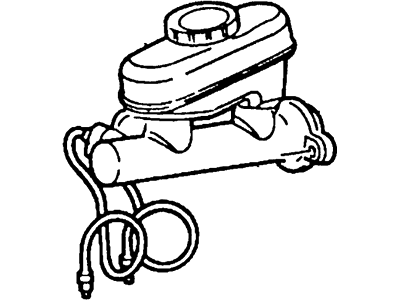 1998 Ford Mustang Brake Master Cylinder - F6ZZ-2140-A