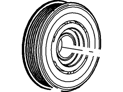 Lincoln 6L2Z-19D784-AA Pulley - Compressor