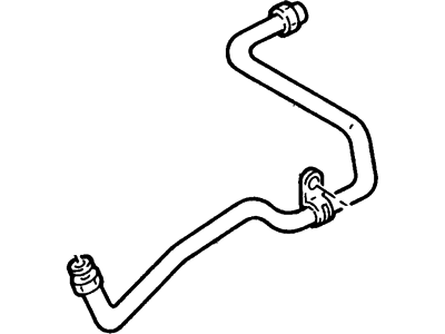 Ford F32Z9D477A Tube - EGR Valve To Exhaust