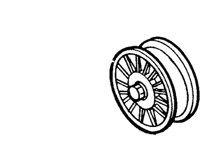 Ford F57Z-3F671-A Idler Pulley Bracket