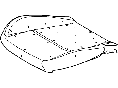 Ford CV6Z-58632A23-A Pad, Driver Side