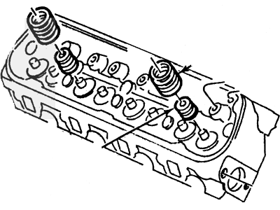 Ford F3TZ-6V049-BRM Cylinder Head