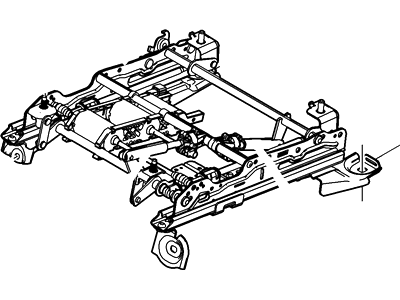 Ford 6R3Z-6361711-AAA Track Assy - Seat