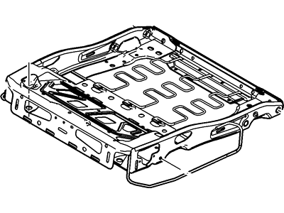 Ford 6R3Z-6363101-A Frame And Spring - Front Seat Cushion Ford 6R3Z-6363101-A Frame And Spring - Front Seat Cushion