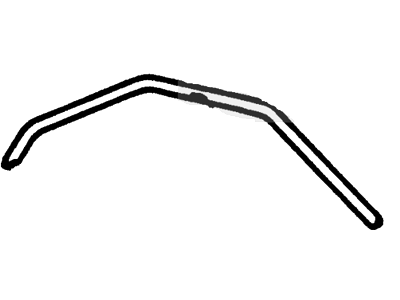 Ford F81Z-2267-AA Brake Hose, Passenger Side