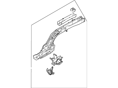 Mercury 5L8Z-7810125-AA Member - Side