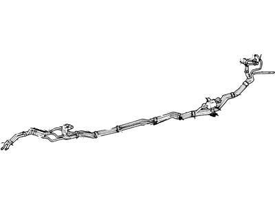 Ford YL2Z-9L291-DA Tube Assembly YL2Z-9L291-DA Ford Tube Assembly Illustration 1 of 1