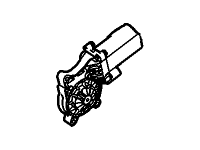 Ford BB5Z-7823395-B Motor Assembly - Window Operating, Driver Side