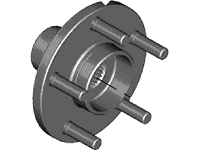 Ford CV6Z-1104-D Hub Assy - Wheel