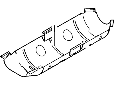 Ford 5C2Z-5E258-AA Shield, Upper