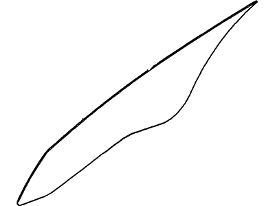 Lincoln 6E5Z-5421411-A Glass - Door