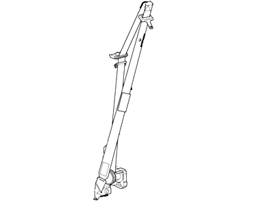 Ford 4L1Z-78611B08-AAB Seat Belt Assy