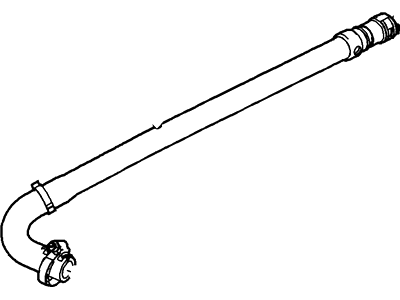 Ford 9L3Z-18472-F Hose - Heater Water 9L3Z-18472-F Ford Hose - Heater Water Illustration 1 of 1