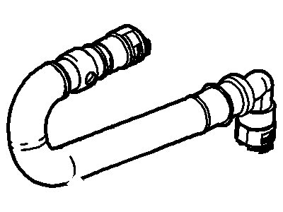 Ford 9L3Z-18472-B Hose - Heater Water 9L3Z-18472-B Ford Hose - Heater Water Illustration 1 of 1