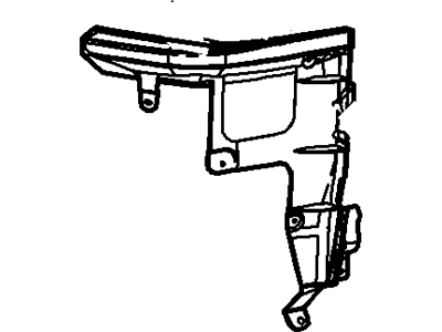 Ford 5F9Z-17D943-AA Bracket, Driver Side