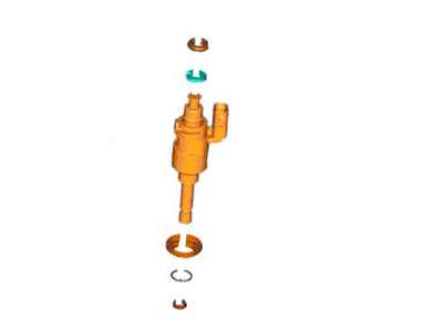 Ford Fusion Fuel Injector - DS7Z-9F593-DA