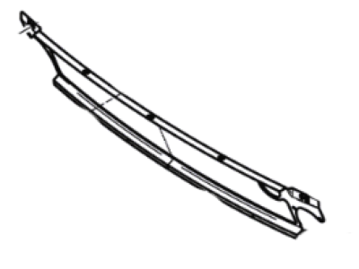 6G7Z-17B968-AA Ford Grille - Bumper Illustration 1 of 1