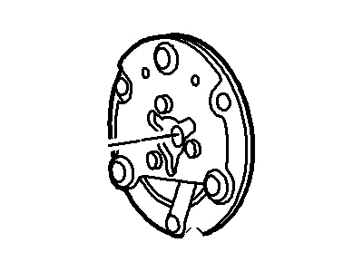 Lincoln 6L2Z-19D786-B Disc Assy - Clutch