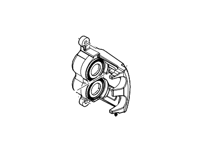 Ford 8C3Z-2B121-C Caliper Assy - Brake - Less Pads