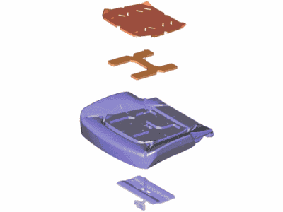 Ford FL3Z-63632A22-K Pad - Seat Cushion