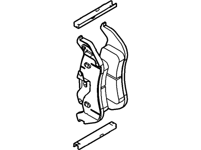 Mercury 4U2Z-2V200-AB Pad - Brake