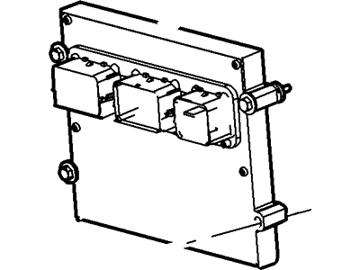 Lincoln Mark LT Engine Control Module - 7L3Z-12A650-FXERM
