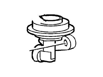 Ford XL3Z-9D475-DA Valve - Exhaust Gas Recirculation