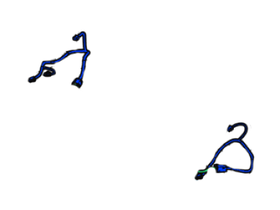 DE9Z-14B720-A Ford Wire Assembly - Seat Back Control Illustration 1 of 1