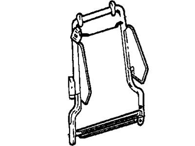 Mercury F8RZ6361019FD Seat Back Frame