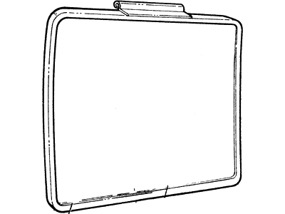 Ford E4UZ-1525722-M Front & Glass Assembly - Body Side