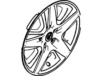 Lincoln AN7Z-1130-B Cover - Wheel