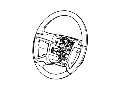 Mercury 9L8Z-3600-UA Wheel Assy - Steering