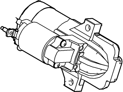 Mercury 6E5Z-11002-AA Starter Motor Assy