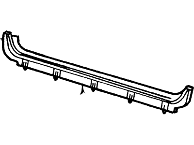 1997 Ford F-250 HD Weather Strip - F3TZ-3525860-A